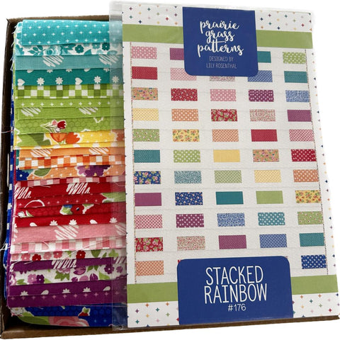 Stacked Rainbow Quilt Kit