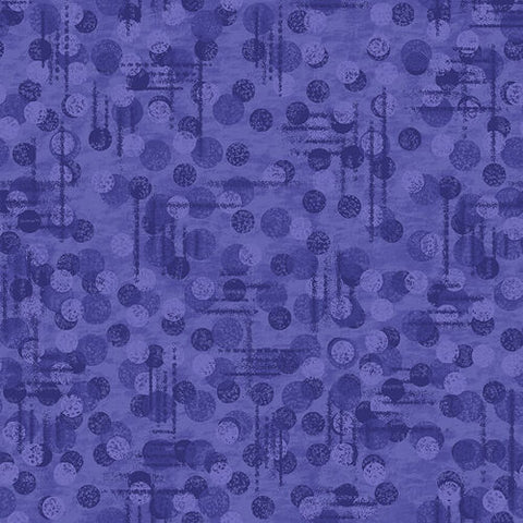 Jot Dot Purple 108" Backing