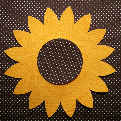 Fab Shapes 5" Sunflowers