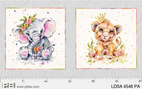 LITTLE DARLINGS SAFARI 4546 PA Panel