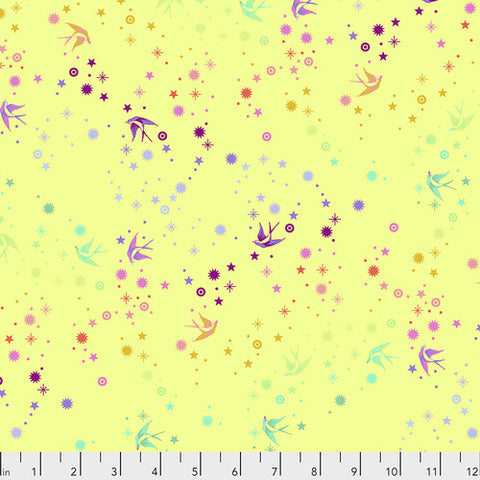 True Colors by Tula Pink - Fairy Dust Lime
