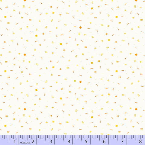 Happy Thoughts Yellow - Sarah Maxwell Marcus Fabrics