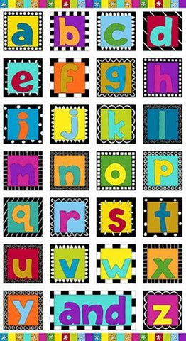 And Z Alphabet Panel