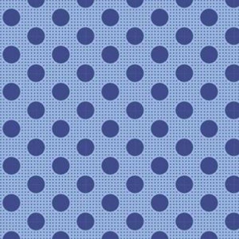 Tilda Quilt Collection Dots Denim Blue