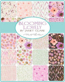 MODA BLOOMING LOVELY WATERCOLOURS JELLY ROLL FABRIC STRIPS