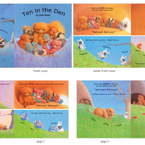 Ten in the Den BOOK Panel
