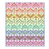 High Votage Quilt Kit featuring Everglow & True Colors by  Tula Pink