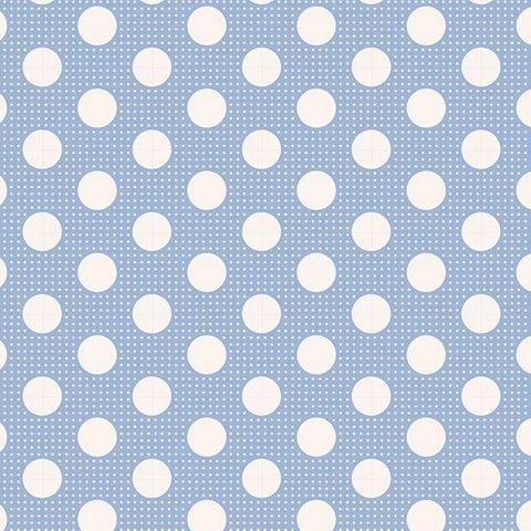 Tilda Quilt Collection Dots blue