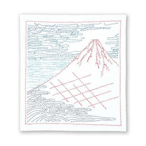 SASHIKO Hana Fukin Fine Breezy Day white