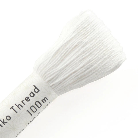 SASHIKO TREAD 100m French Vanilla