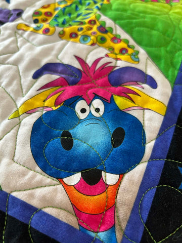 WACKY DRAGONS Throw