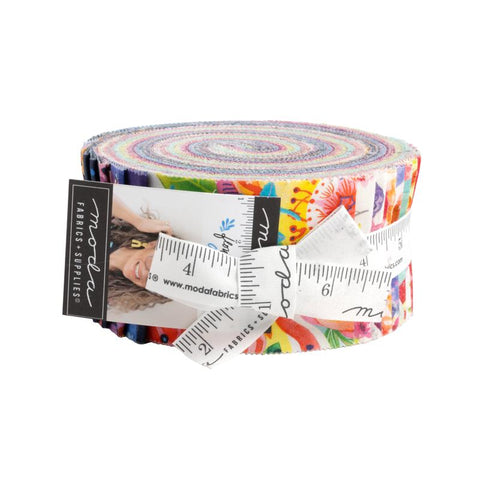 Flower Patches Jelly Roll by Amarilys Henderson