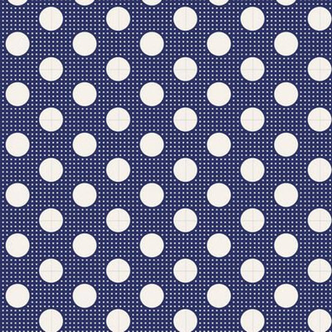 Tilda Quilt Collection Dots Night Blue