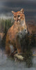 Cougar in Pine Trees Call of the Wild Panel
