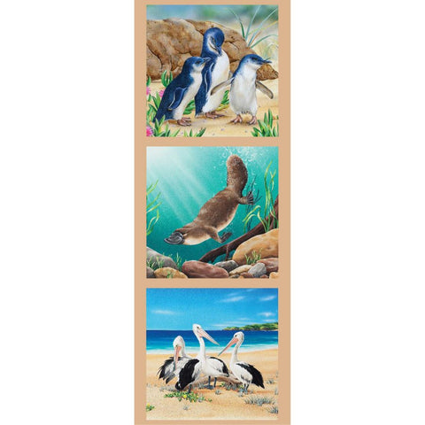 DV - 3176 NJP Colour Panel - Penguin, Platypus, Pelican