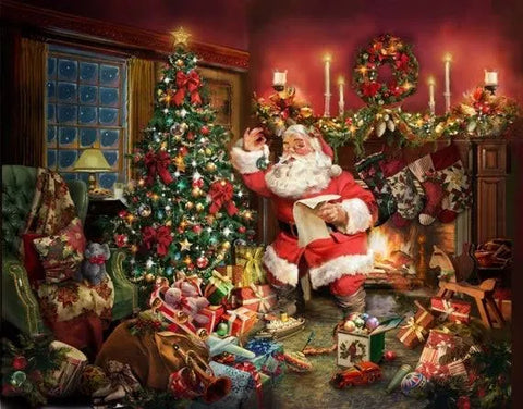 Ol St Nick Christmas Panel