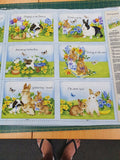 Garden Gatherings quilt Book Panel