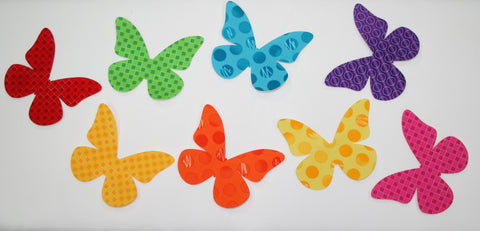 Fab Shapes 3" Butterflies