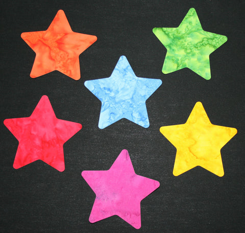 Fab Shapes 4"Stars Rounded